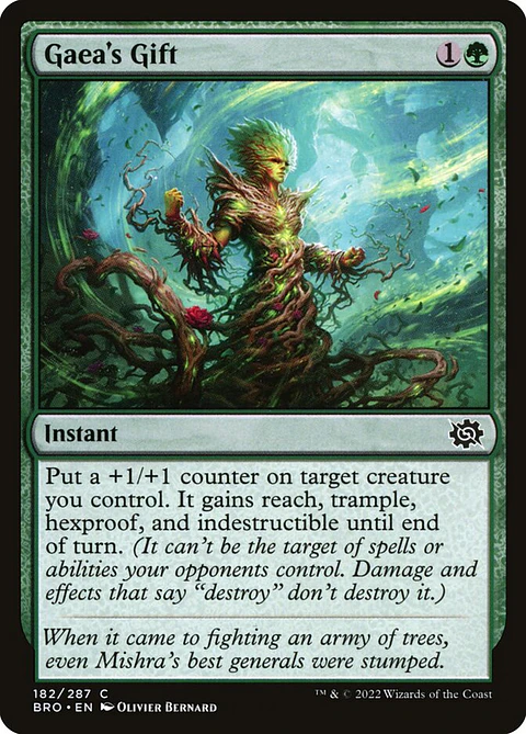 Gaea's Gift | Español | NM | BRO