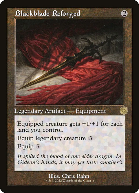 Blackblade Reforged (Retro Frame) | Inglés | NM | BRR
