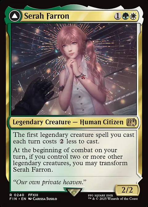 Serah Farron // Crystallized Serah | Inglés | NM | FIN
