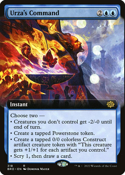 Urza's Command (Extended Art) | Inglés | NM | BRO