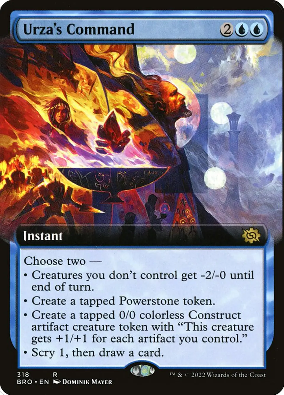 Urza's Command (Extended Art) | Inglés | NM | BRO 1