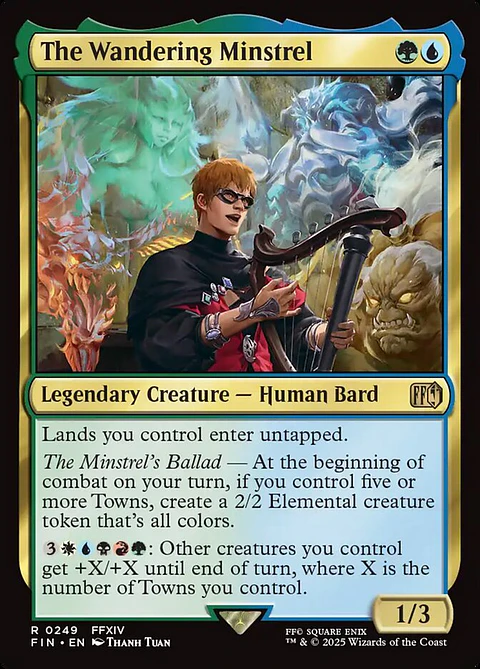 The Wandering Minstrel | Inglés | NM | FIN
