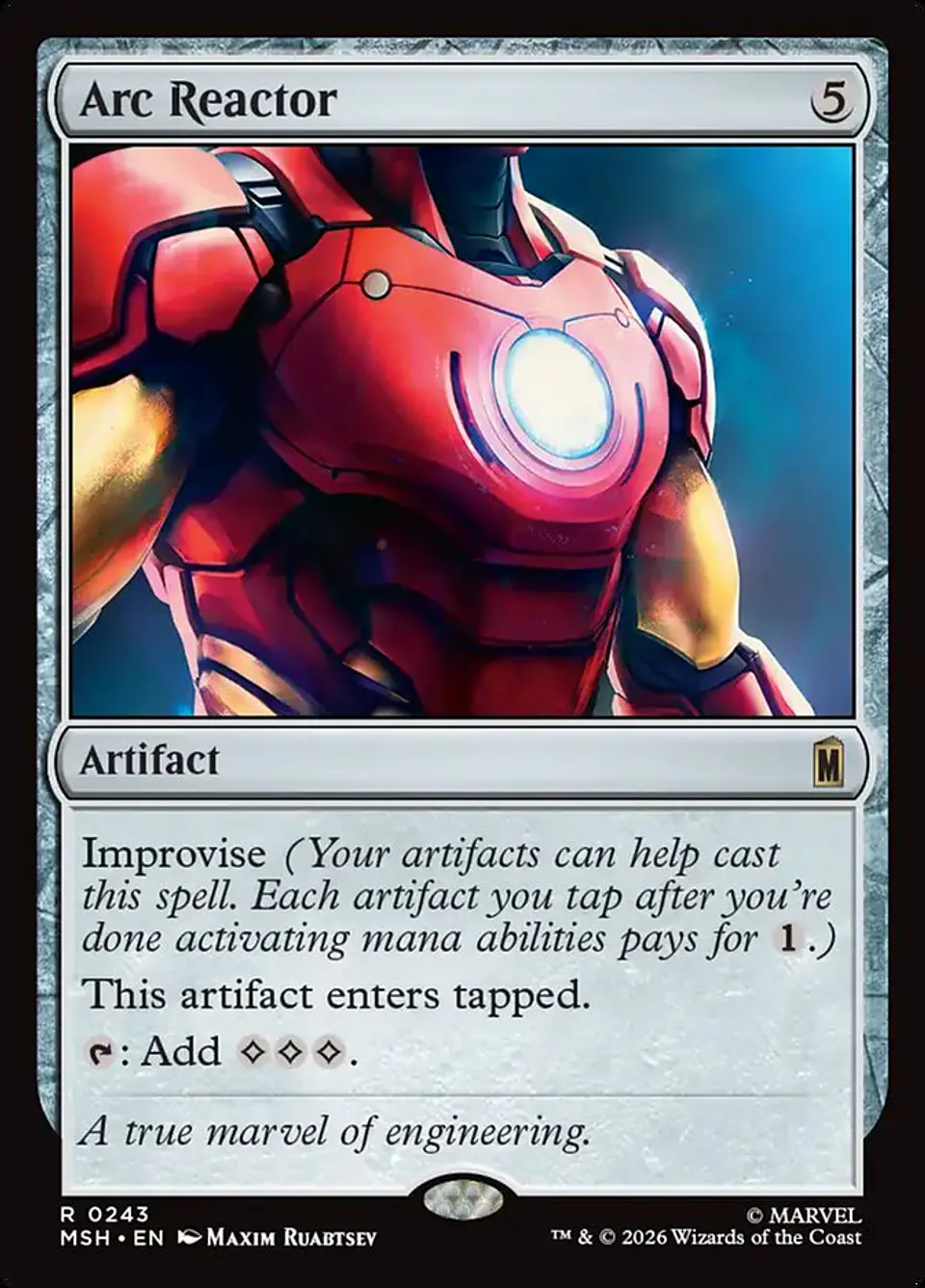 Arc Reactor | Español | NM | MSH 1
