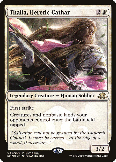 Thalia, Heretic Cathar (foil) | Español | EX | PEMN