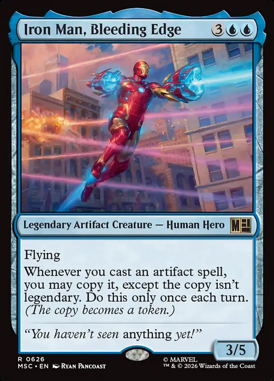 Iron Man, Bleeding Edge | Inglés | NM | MSC 1