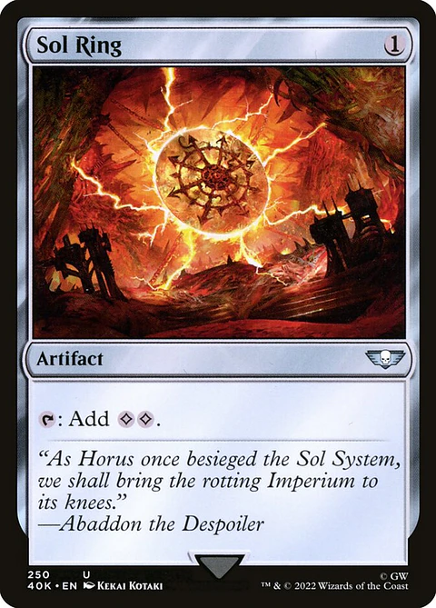 Sol Ring | Inglés | NM | 40K
