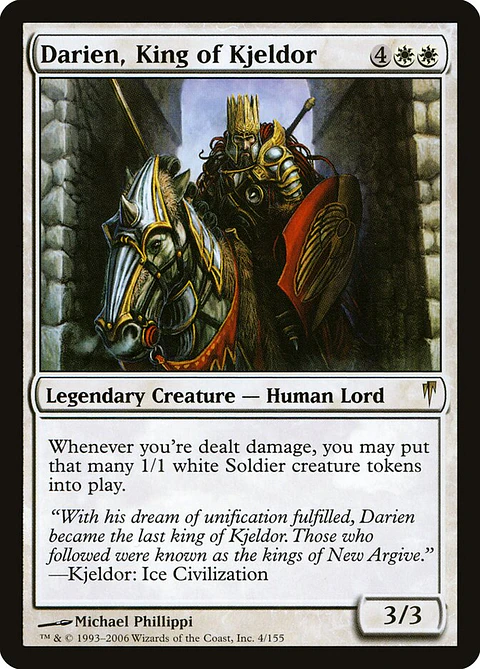 Darien, King of Kjeldor | Inglés | NM | CSP