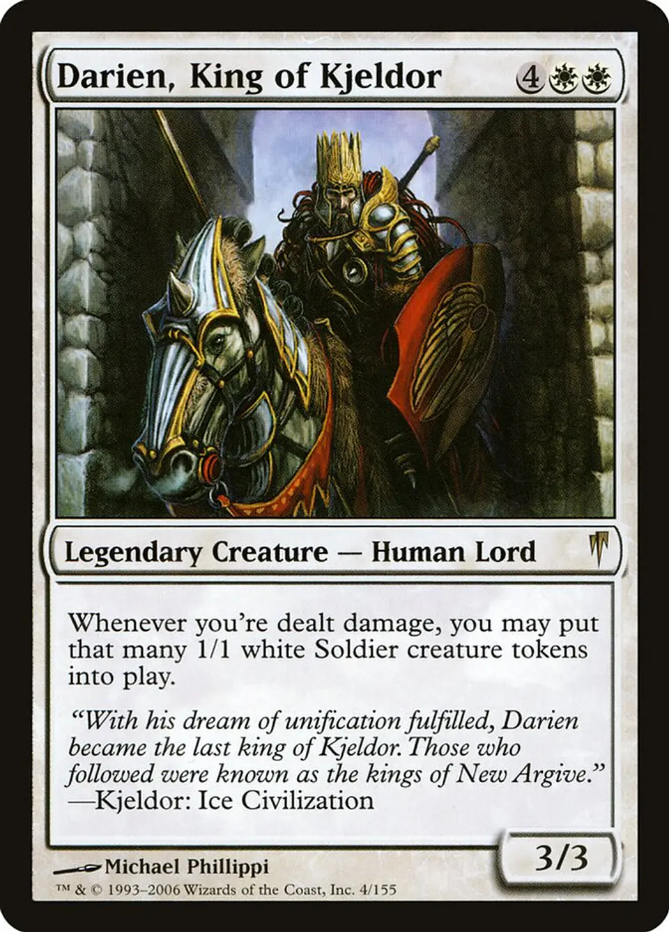 Darien, King of Kjeldor | Inglés | NM | CSP 1