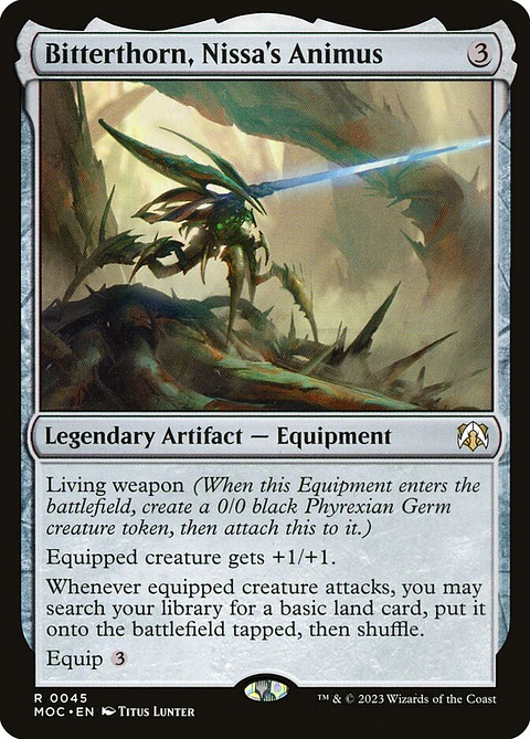 Bitterthorn, Nissa's Animus | Inglés | NM | MOC