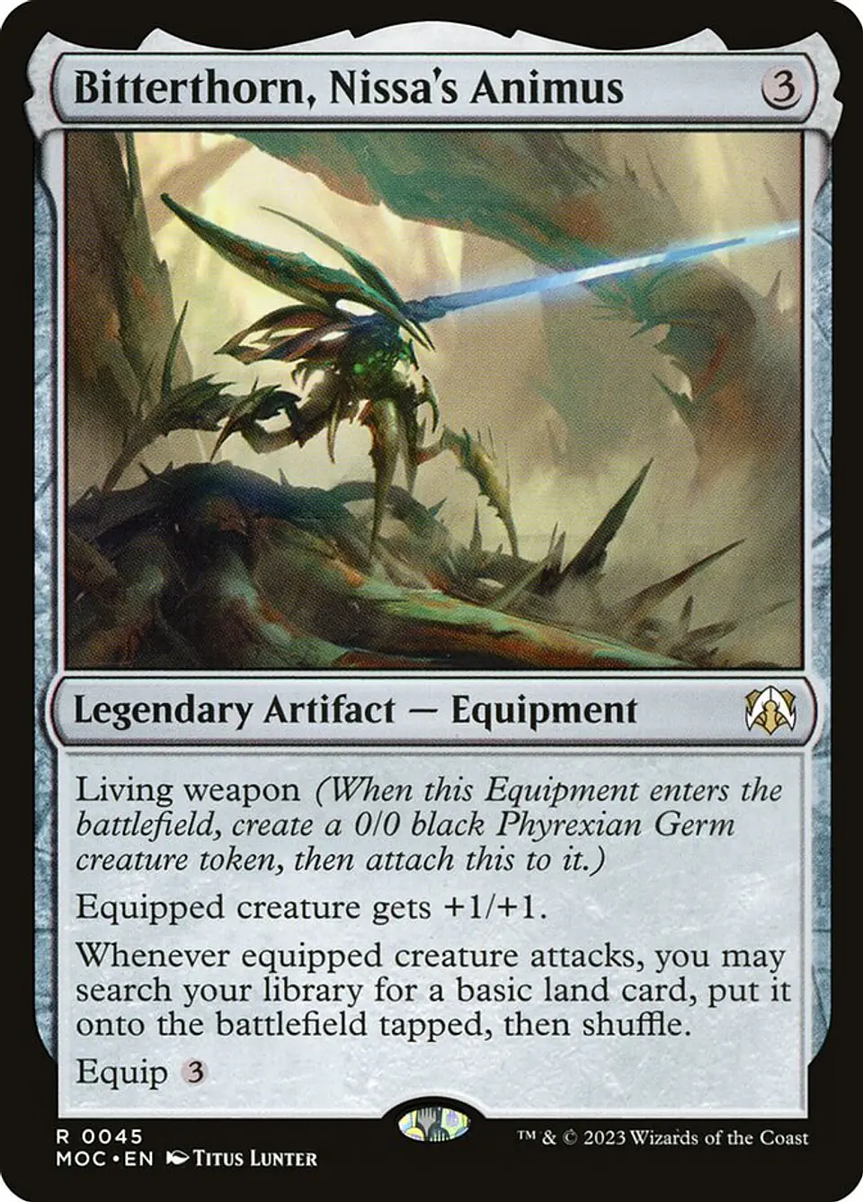 Bitterthorn, Nissa's Animus | Inglés | NM | MOC 1