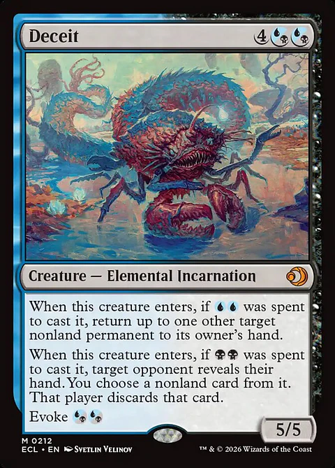 Deceit (foil) | Inglés | NM | ECL