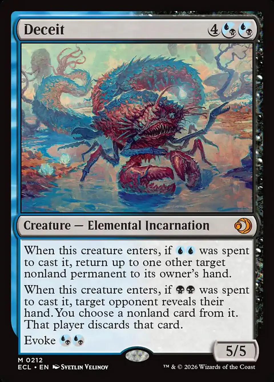 Deceit (foil) | Inglés | NM | ECL 1