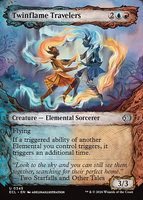 Twinflame Travelers (Showcase) | Inglés | NM | ECL