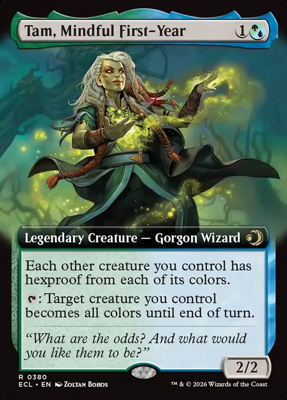 Tam, Mindful First-Year (Extended Art foil) | Inglés | NM | ECL 1
