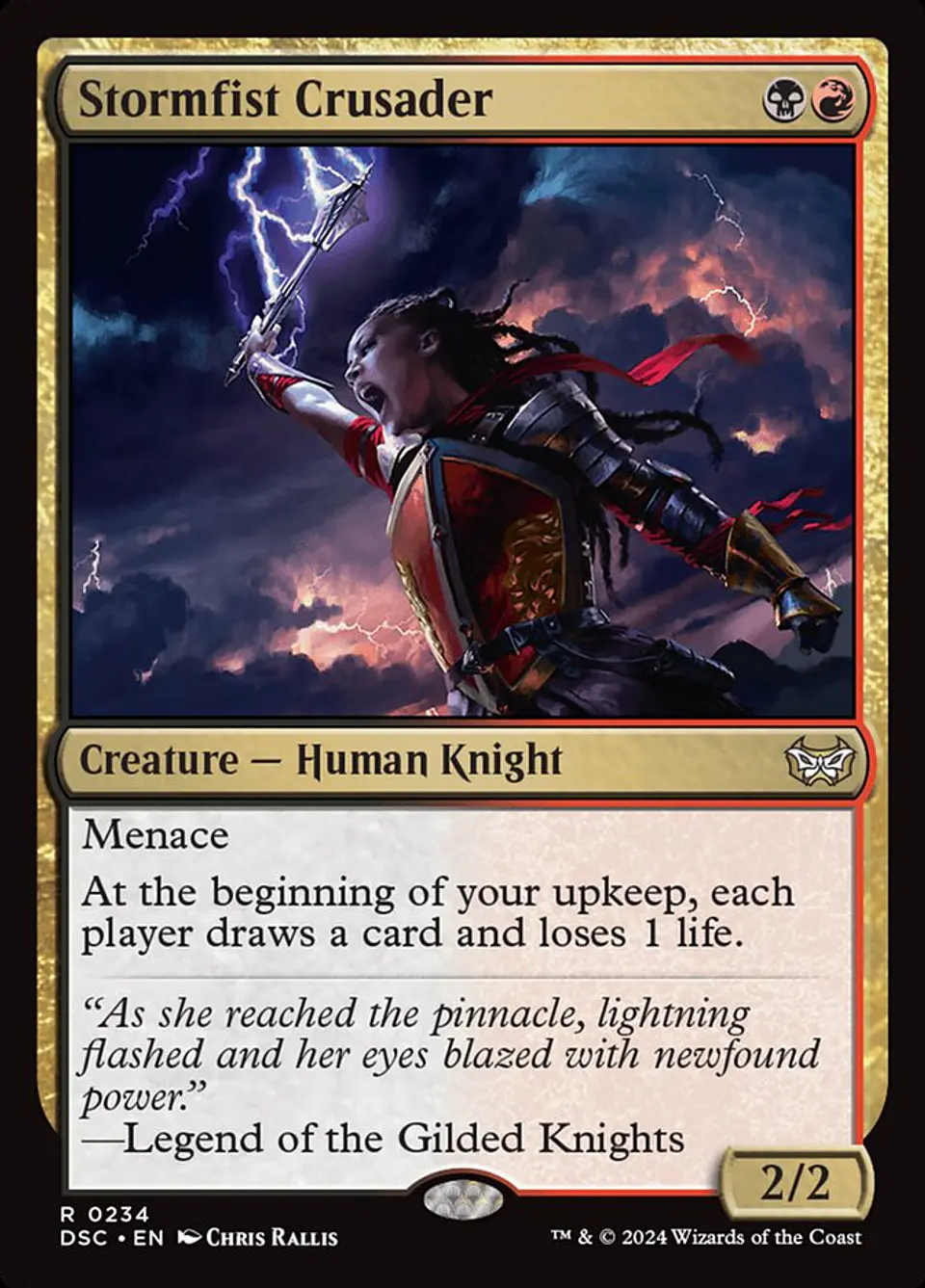 Stormfist Crusader | Inglés | NM | DSC 1