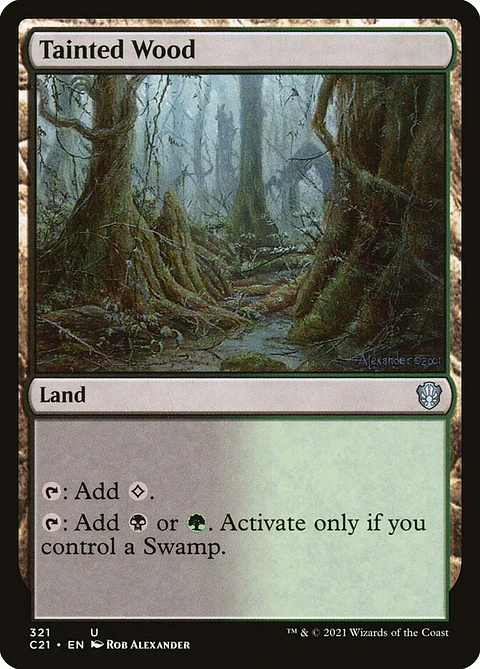 Tainted Wood | Inglés | NM | C21