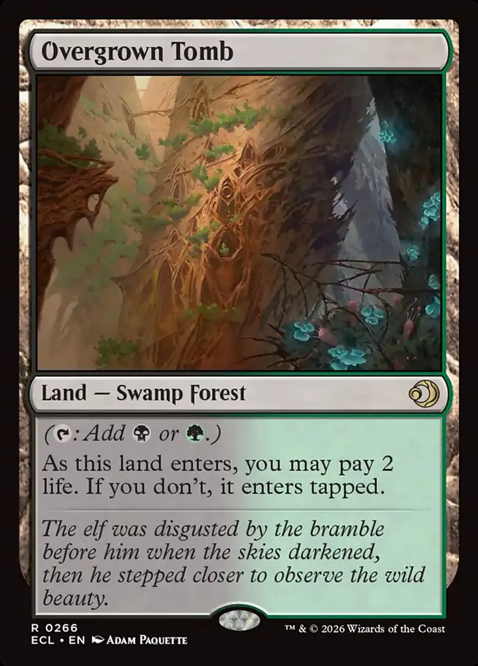 Overgrown Tomb (foil) | Inglés | NM | ECL 1