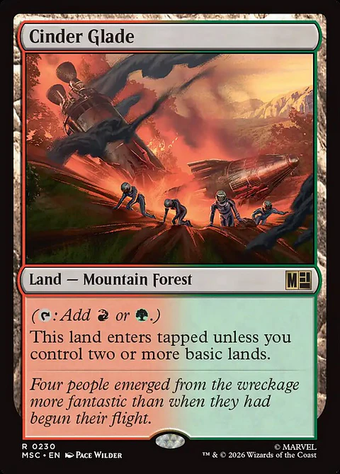 Cinder Glade (Surge foil) | Inglés | NM | MSC