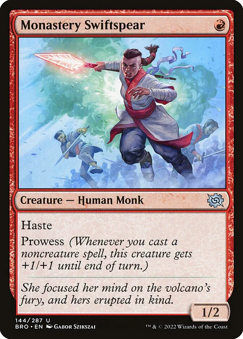 Monastery Swiftspear (foil) | Inglés | NM | BRO