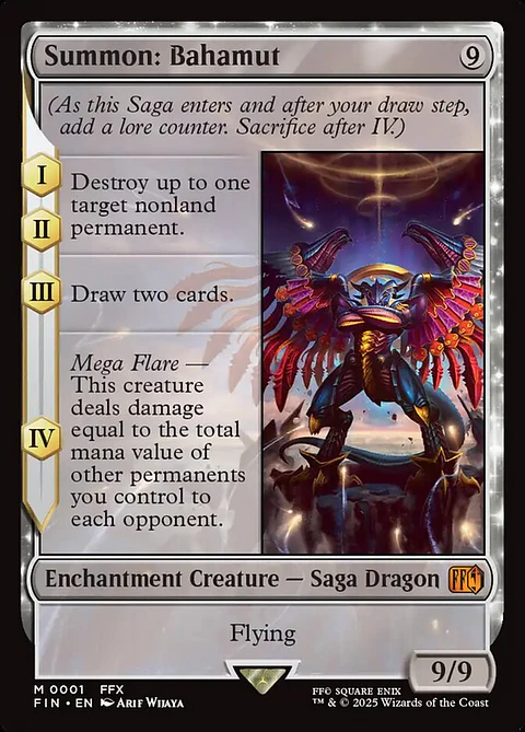 Summon: Bahamut (foil) | Inglés | NM | FIN