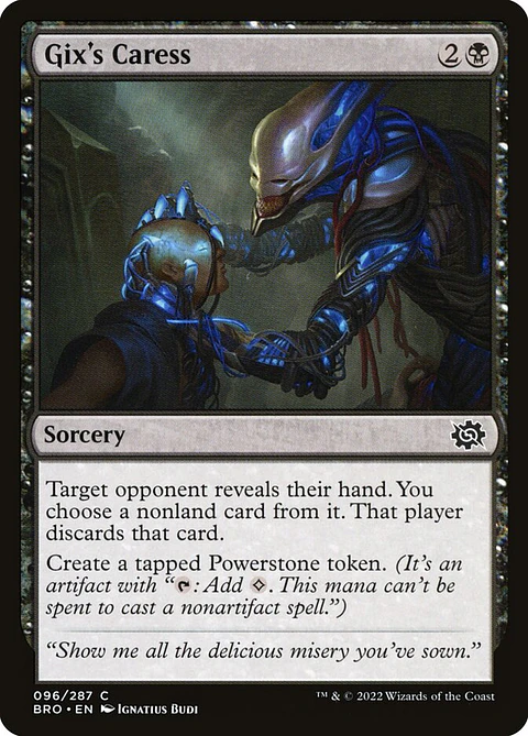 Gix's Caress (foil) | Inglés | NM | BRO