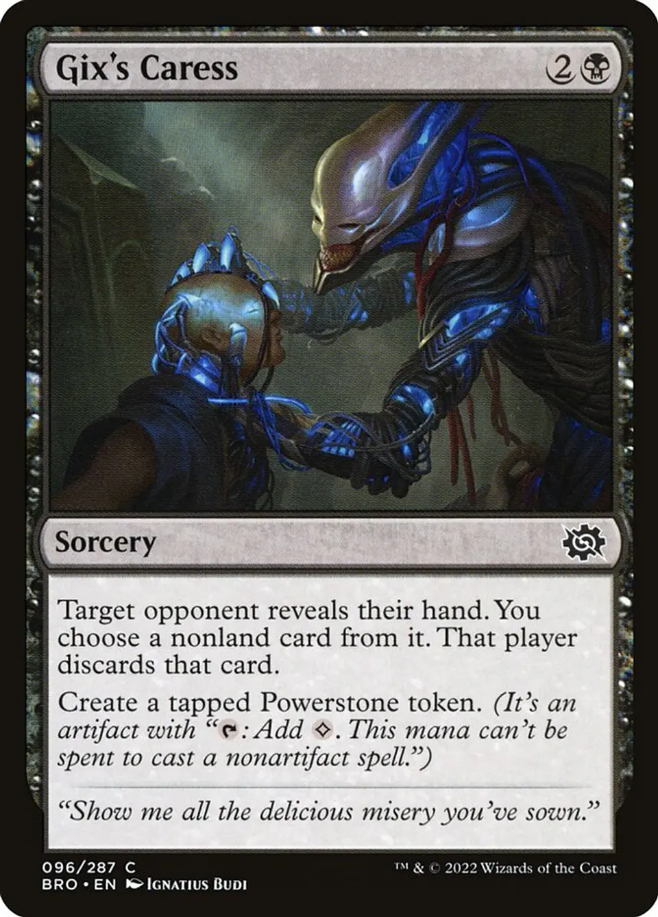 Gix's Caress (foil) | Inglés | NM | BRO 1