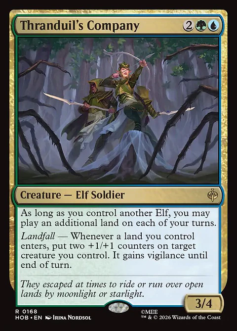 Thranduil's Company (foil) | Inglés | NM | HOB
