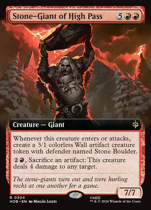 Stone-Giant of High Pass | Inglés | NM | HOB