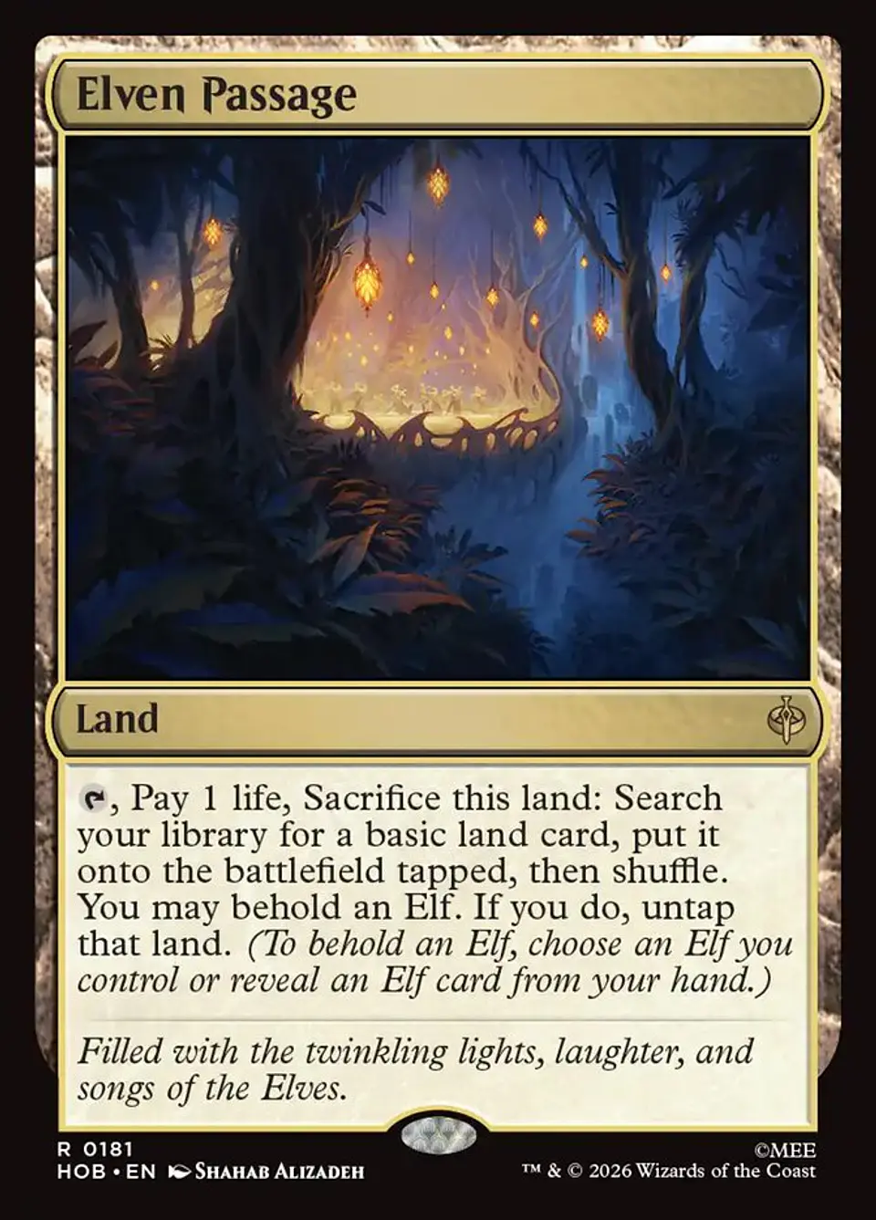 Elven Passage (foil) | Inglés | NM | HOB 1