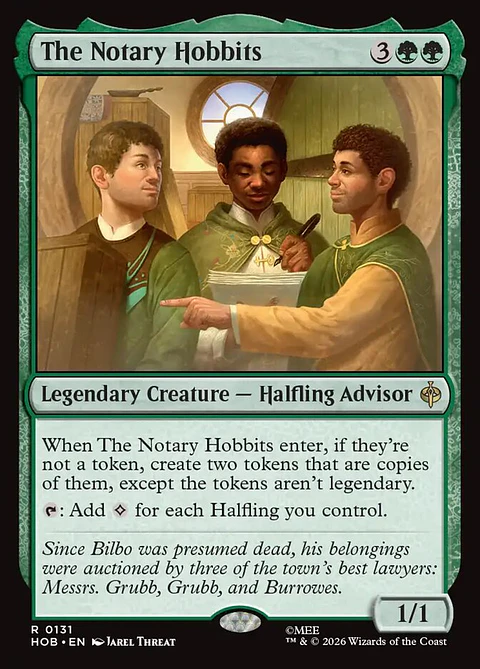 The Notary Hobbits (foil) | Inglés | NM | HOB