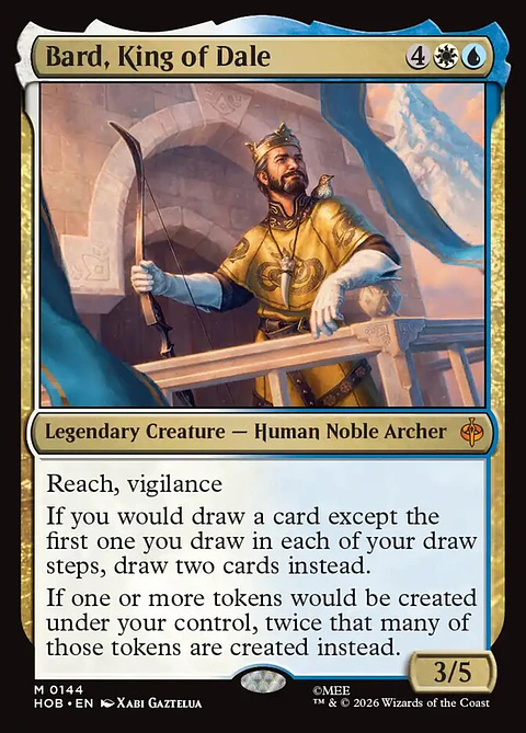 Bard, King of Dale (foil) | Inglés | NM | HOB
