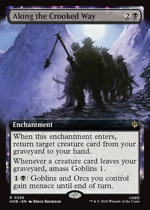 Along the Crooked Way (foil) | Inglés | NM | HOB