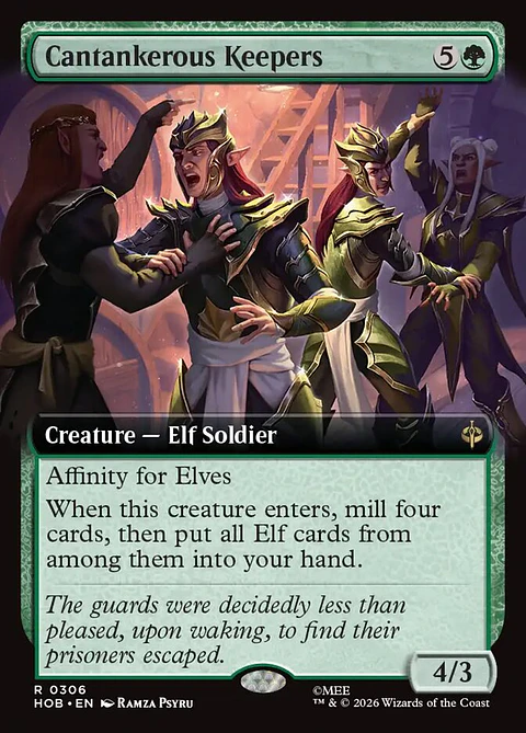 Cantankerous Keepers (foil) | Inglés | NM | HOB