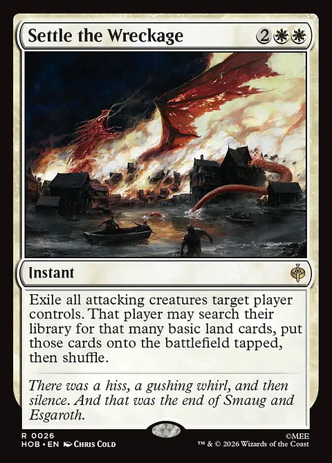 Settle the Wreckage (foil) | Inglés | NM | HOB