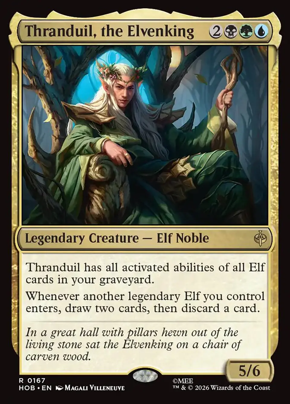 Thranduil, the Elvenking (foil) | Inglés | NM | HOB 1