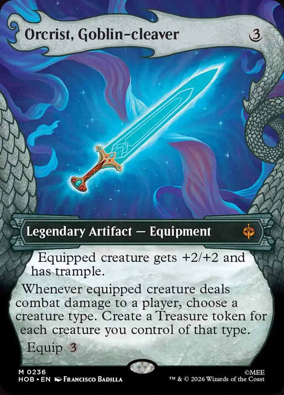 Orcrist, Goblin-cleaver (foil) | Inglés | NM | HOB 1
