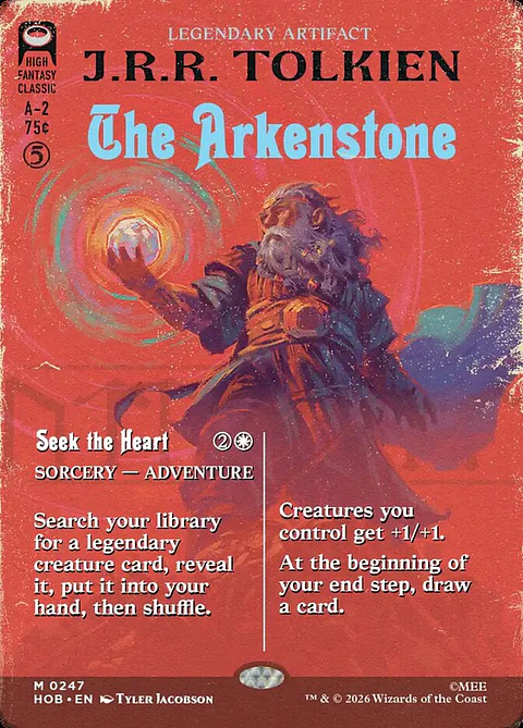 The Arkenstone // Seek the Heart | Inglés | NM | HOB