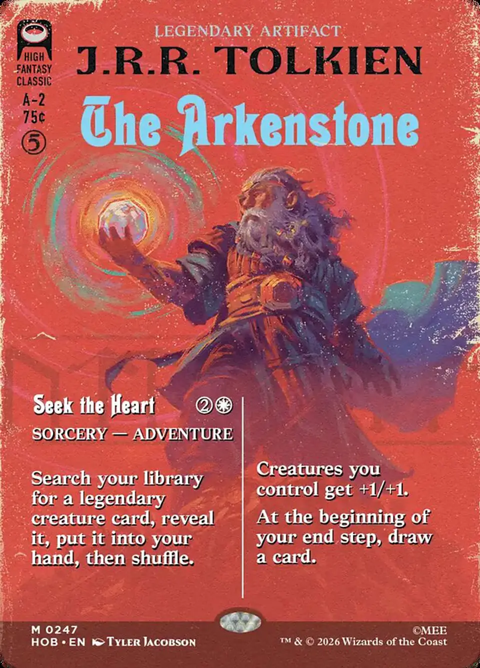 The Arkenstone // Seek the Heart | Inglés | NM | HOB 1