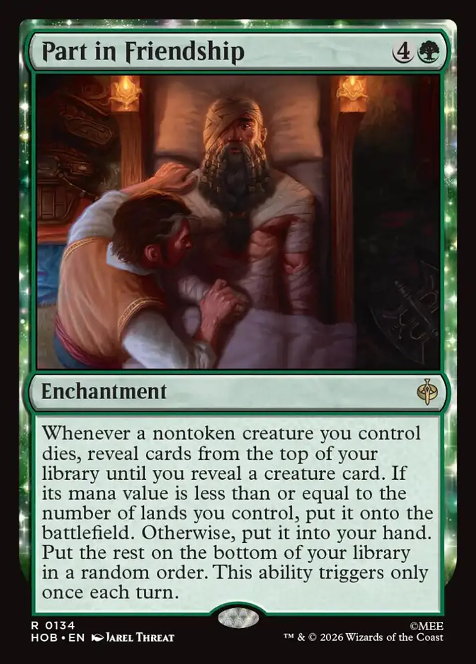 Part in Friendship (foil) | Inglés | NM | HOB 1
