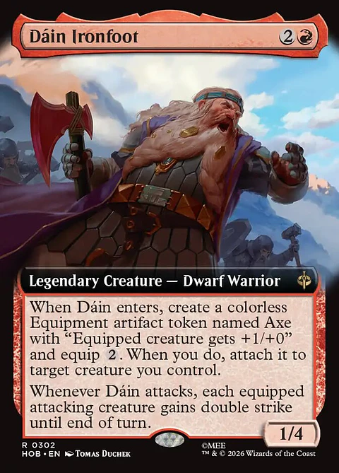 Dáin Ironfoot | Inglés | NM | HOB