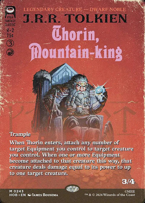 Thorin, Mountain-king | Inglés | NM | HOB