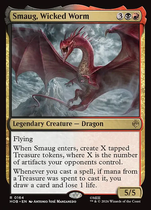Smaug, Wicked Worm (foil) | Inglés | NM | HOB