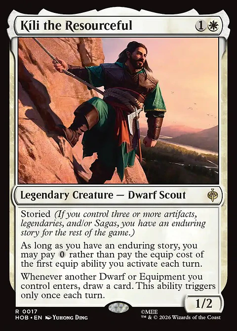 Kíli the Resourceful (foil) | Inglés | NM | HOB
