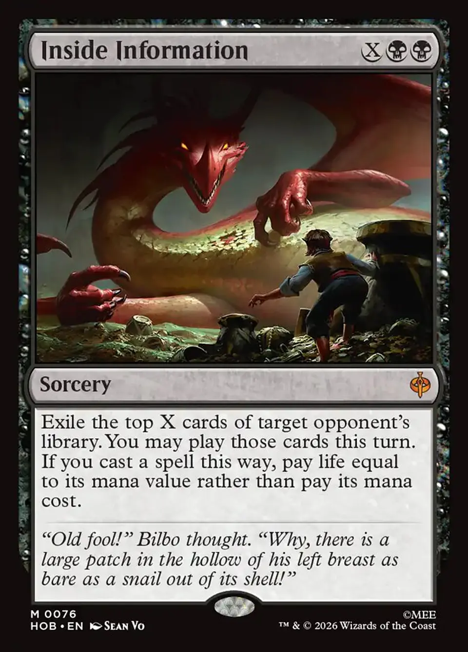 Inside Information (foil) | Inglés | NM | HOB 1