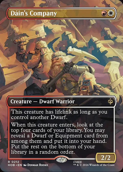 Dáin's Company (foil) | Inglés | NM | HOB