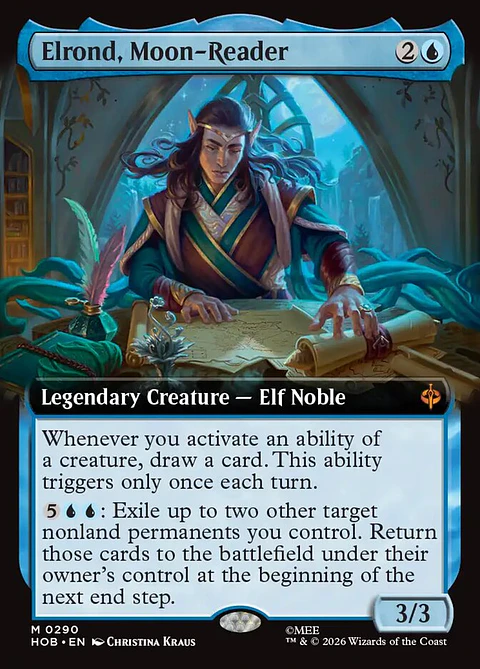 Elrond, Moon-Reader (foil) | Inglés | NM | HOB