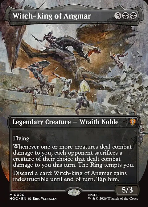 Witch-king of Angmar | Inglés | NM | HOC