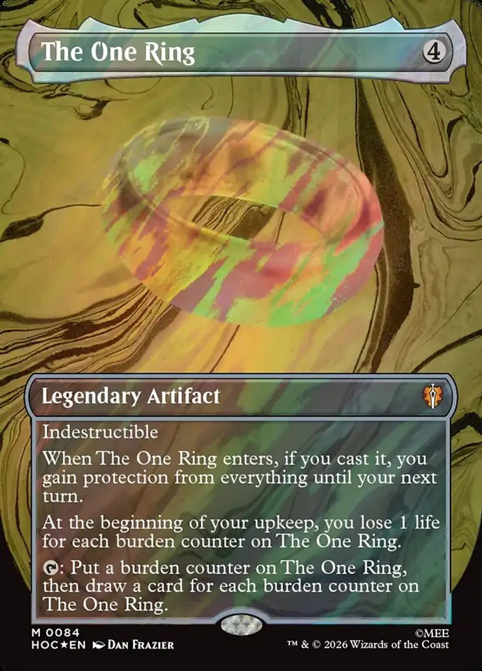 The One Ring (Surge foil) | Inglés | NM | HOC 1