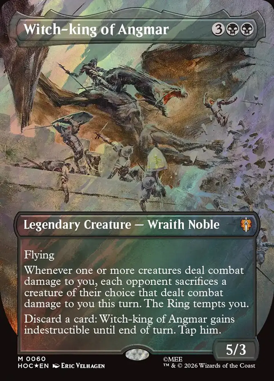 Witch-king of Angmar (Surge foil) | Inglés | NM | HOC 1