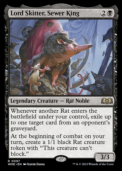 Lord Skitter, Sewer King | Español | NM | WOE